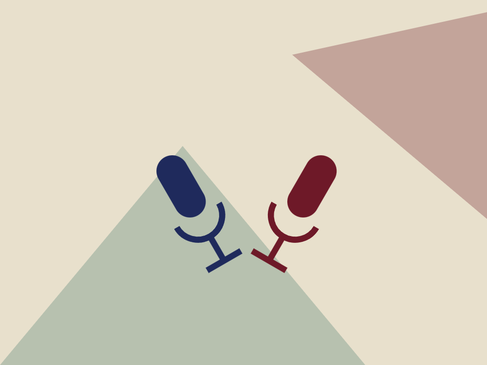 Ilustração de conferências e entrevistas